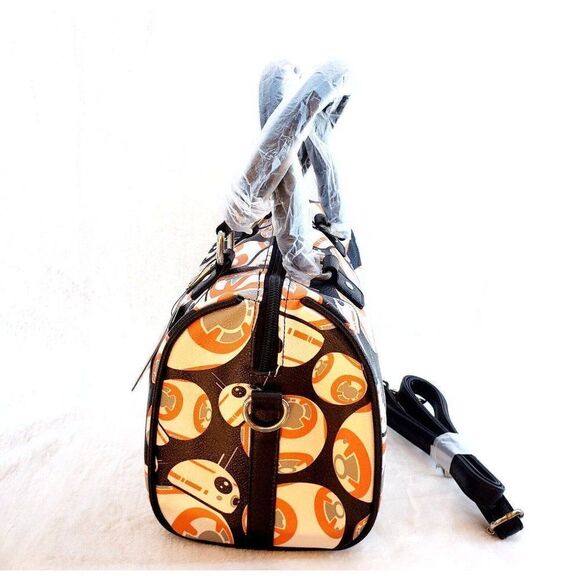Loungefly x Star Wars BB8 OG HEART LOGO satchel crossbody NWT SUPER RARE - Picture 4 of 5